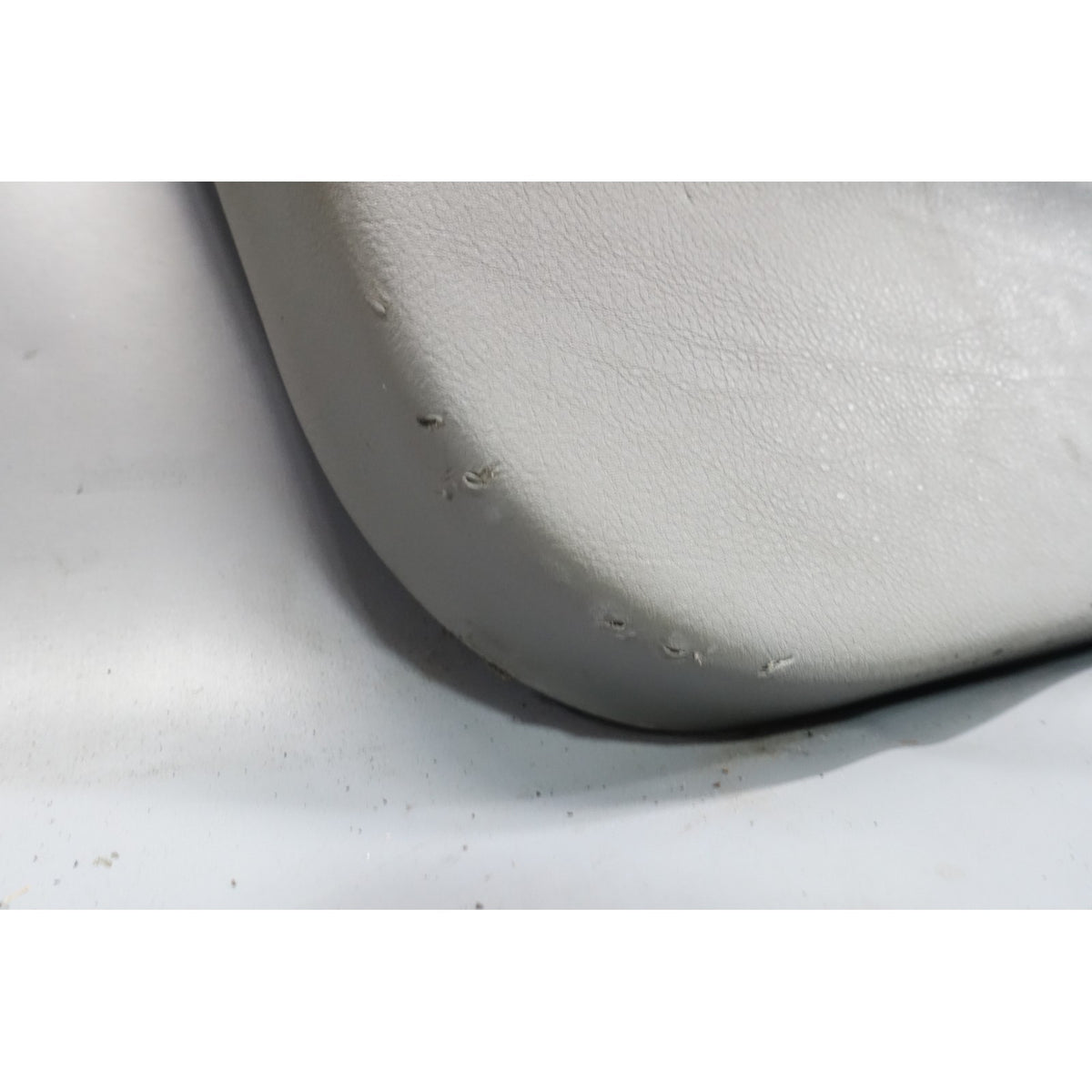 00-06 BMW E46 3-Series 2dr Front Int Door Panel Trim Skin Pair Grey Leather OE