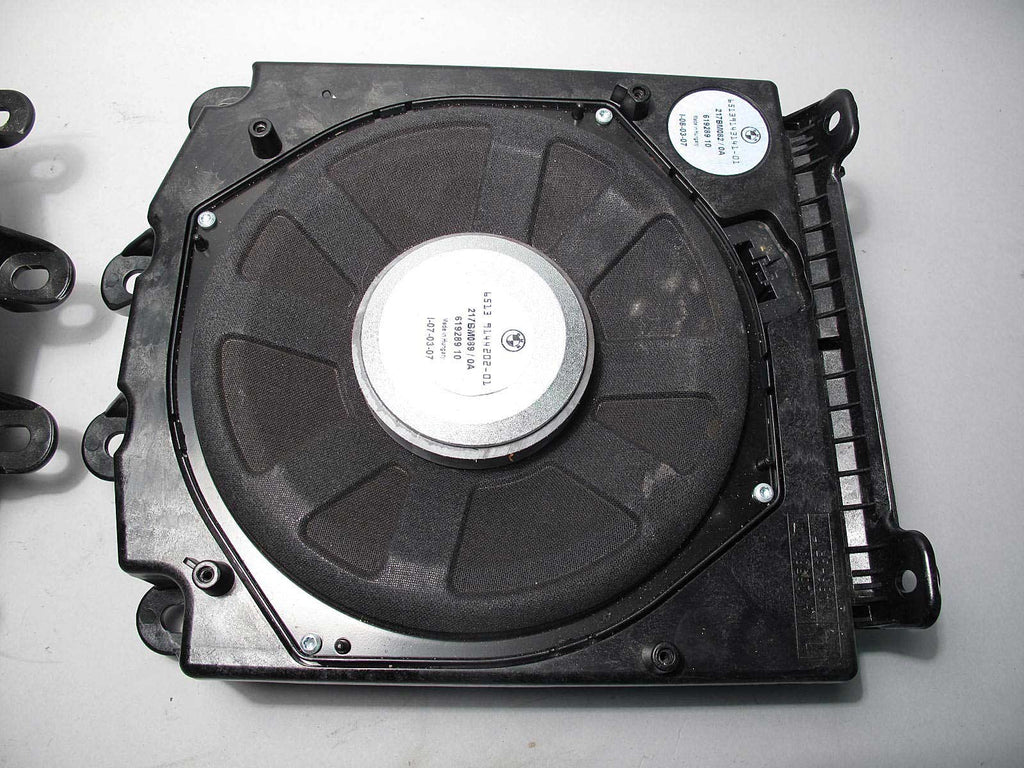 BMW E60 E63 5-Series Hi-Fi Subwoofer Speaker Pair L/R Base 2004–2010 OEM USED