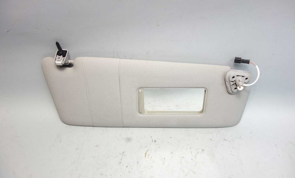 2006 BMW E53 X3 SAV Right Front Passengers Sun Visor Grey Vinyl w Mirror OEM