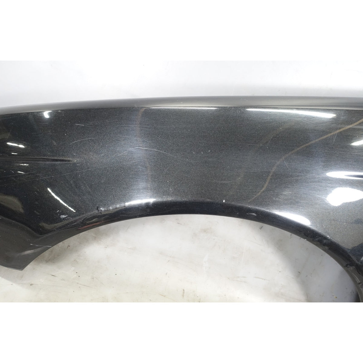 Damaged BMW E39 5-Series Driver Front Fender Cosmos Black 303 1997-2003 OEM