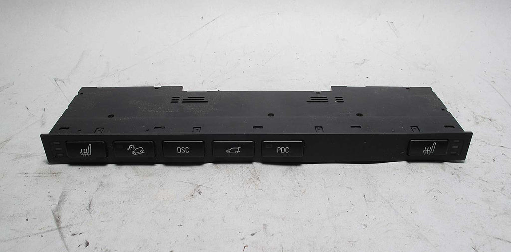 BMW E53 X5 SAV Front Center Console Switch Unit Heat Hill-Descent PDC 2000-2004