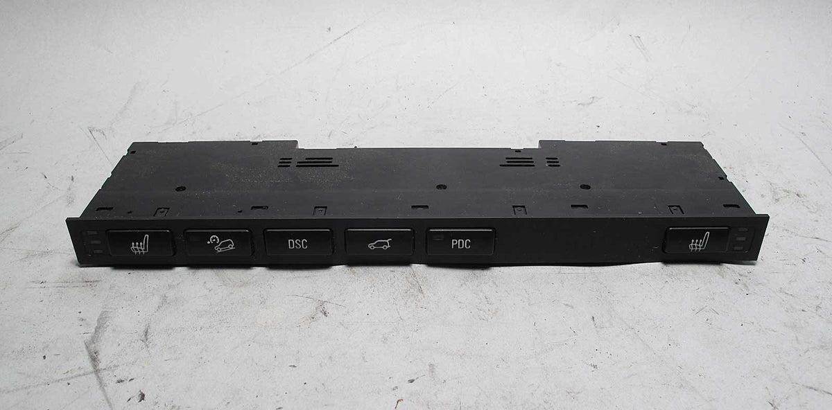 BMW E53 X5 SAV Front Center Console Switch Unit Heat Hill-Descent PDC 2000-2004