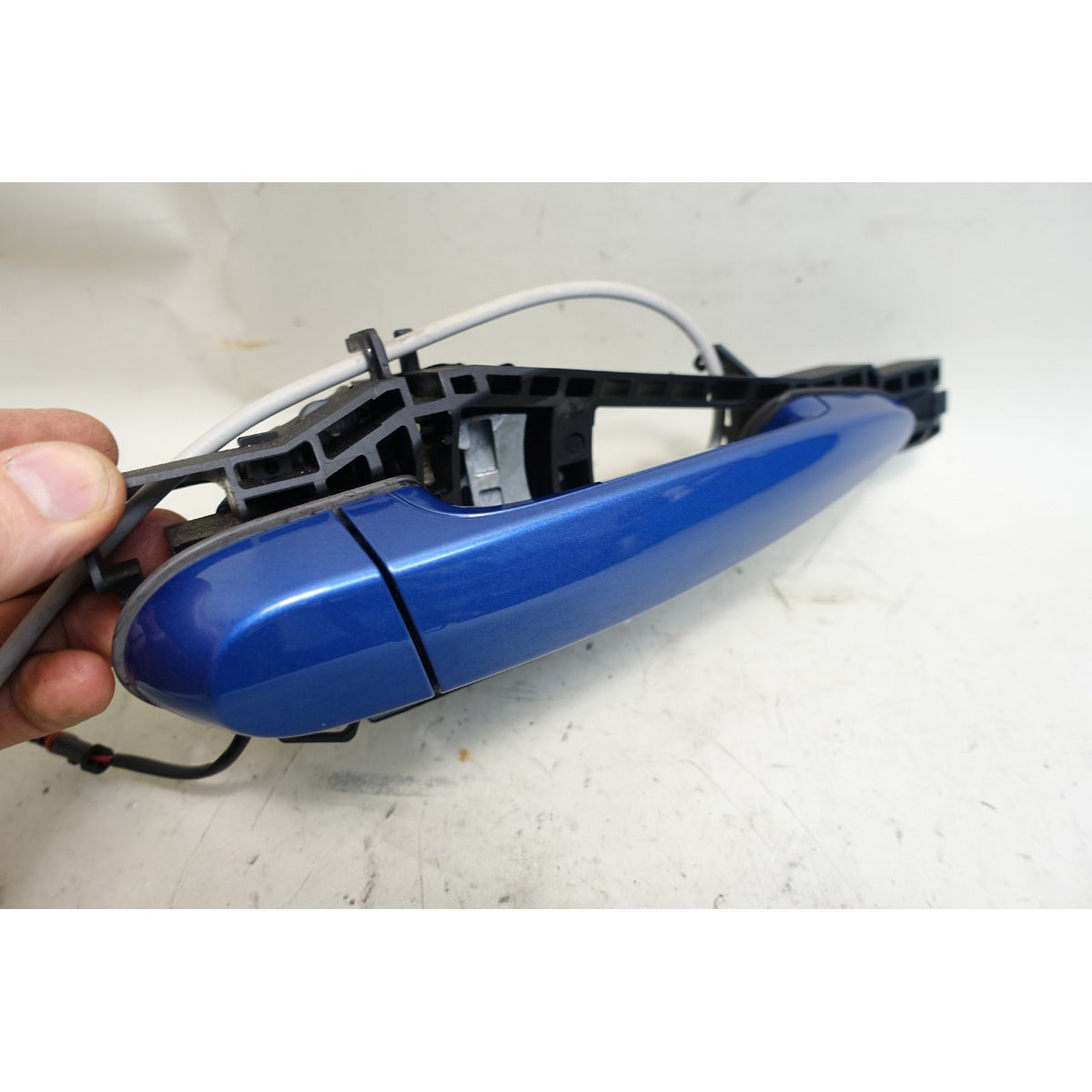 2012-2017 BMW F30 F31 3-Series 4dr Right Rear Exterior Door Handle Estoril Blue