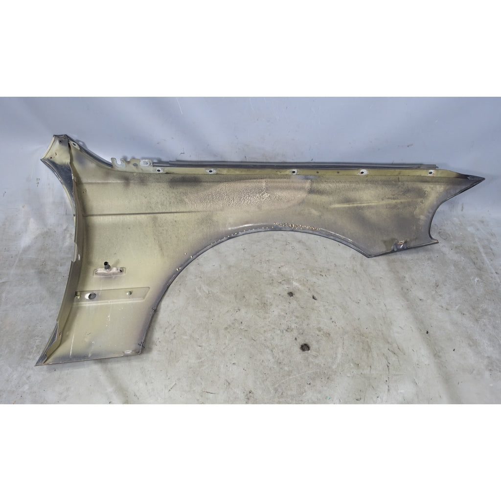 Damaged BMW E39 5-Series Driver Front Fender Cosmos Black 303 1997-2003 OEM