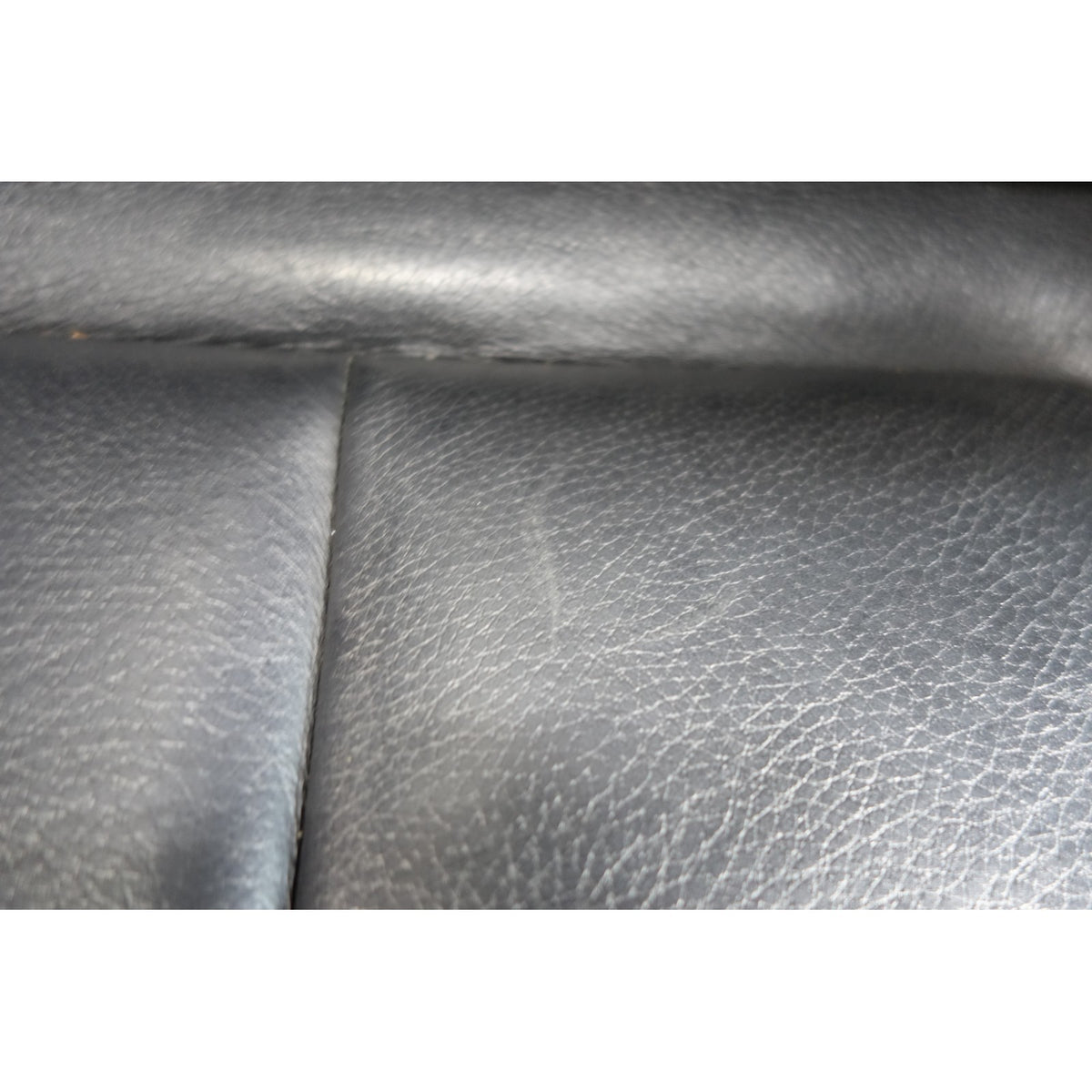 14-20 BMW F30 3-Series F36 Front Sport Seat Pair Black Leather w Blue Stitch OEM