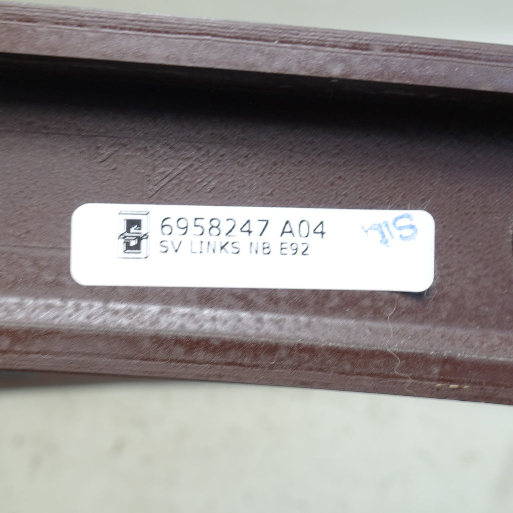2007-2013 BMW E92 E93 3-Series 2dr Rear Lateral Wood Trim Strip Pair Walnut Root