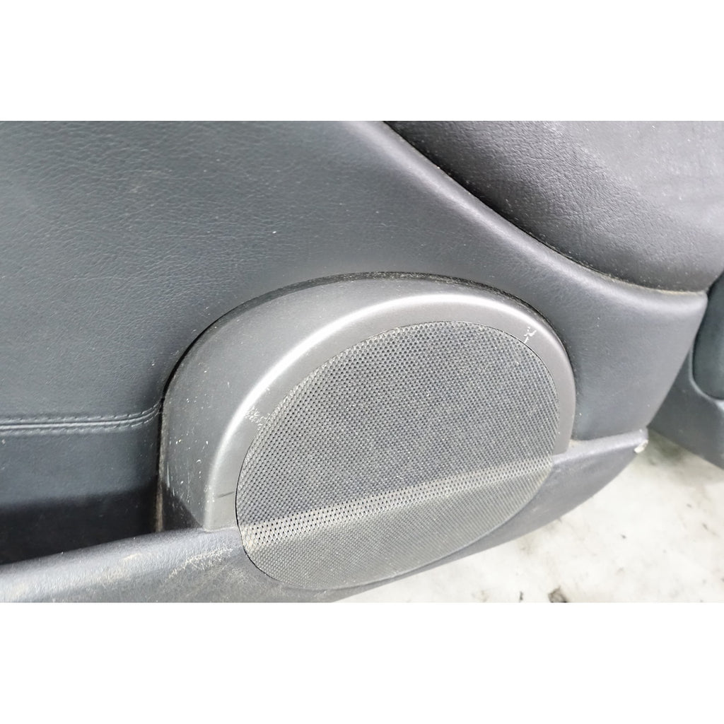 2001-2002 BMW E46 M3 Early Interior Door Panel Trim Pair Titan Black Napa OEM