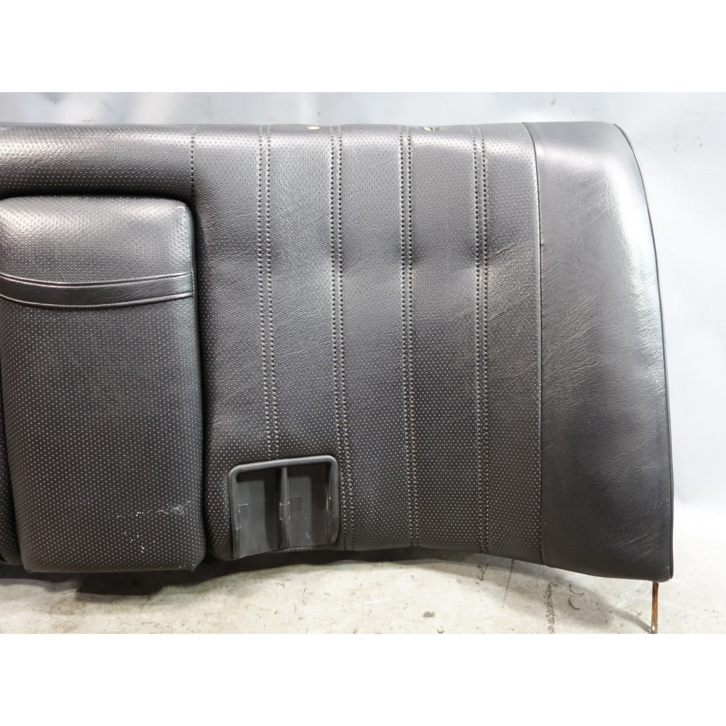 86-91 BMW E30 3-Series Sedan Coupe Rear Seat Backrest Cushion Black Vinyl OEM
