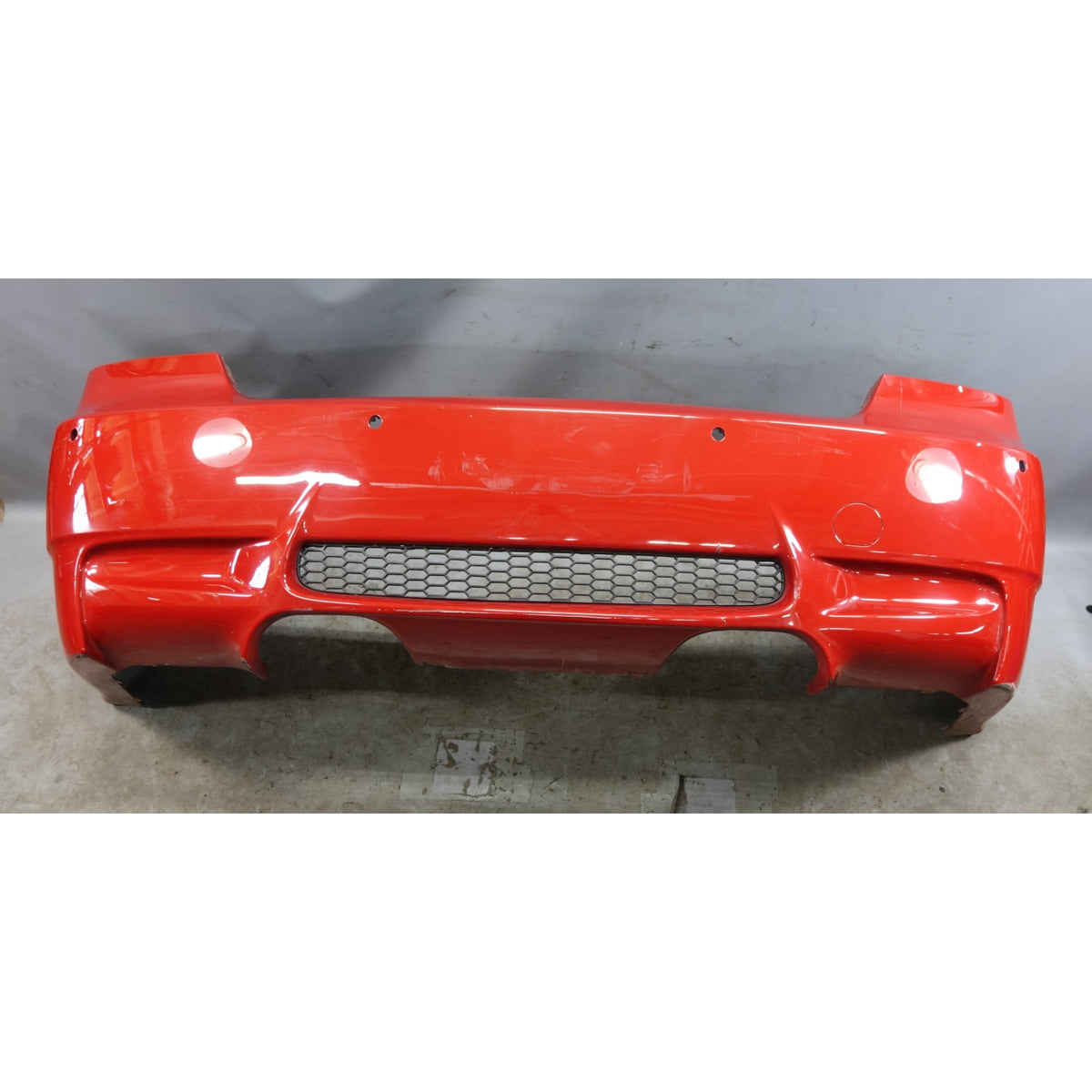 Damaged 08-13 BMW E92 E93 M3 2dr Rear Bumper Cover Panel Trim Melbourne Red OEM