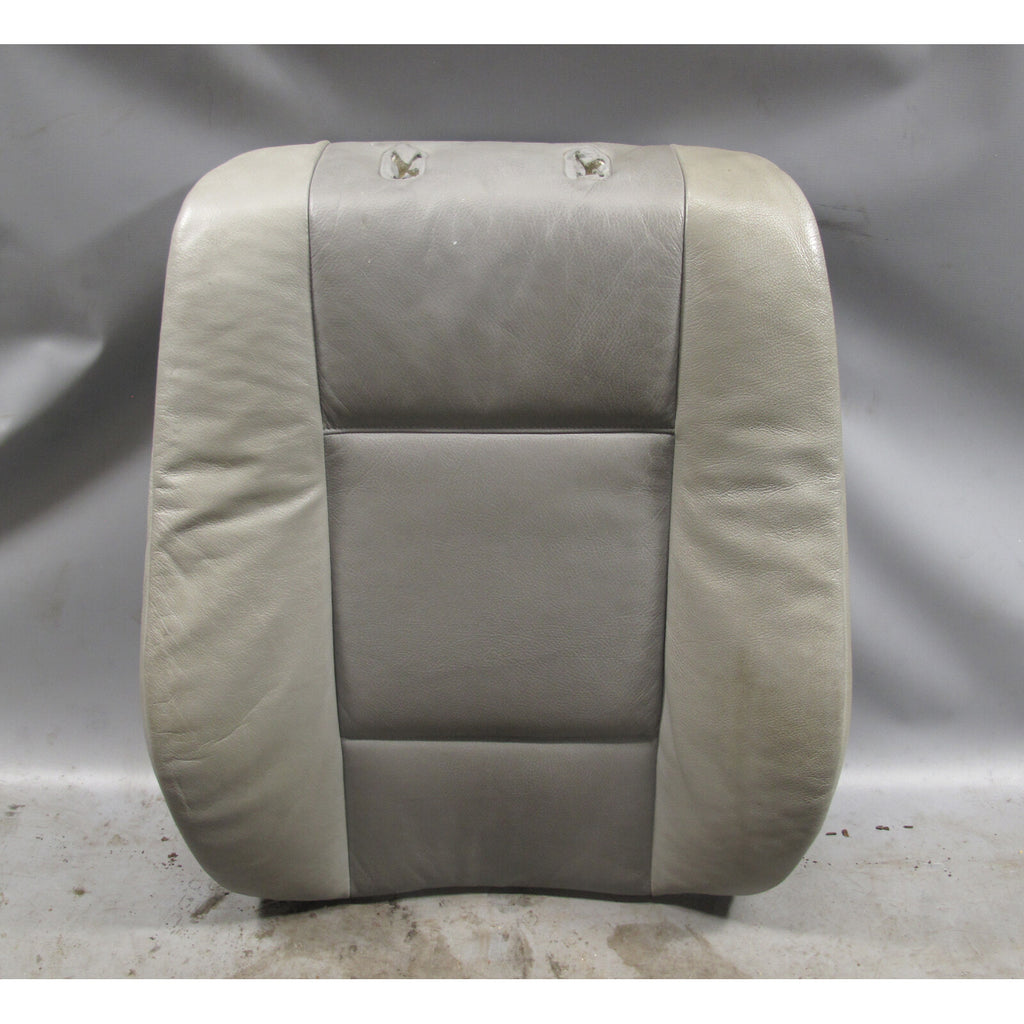 00-02 BMW E53 X5 Right Front Passenger Seat Backrest Cushion Grey Leather OEM