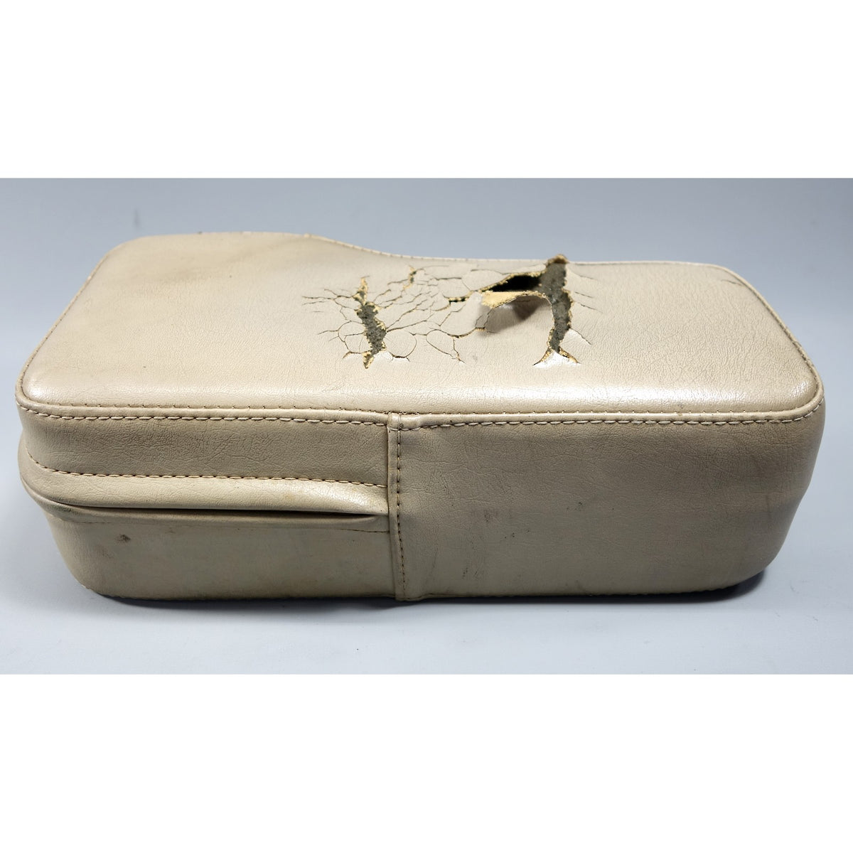 1985-1991 BMW E30 3-Series Front Left Drivers Seat Armrest Pearl Beige Leather
