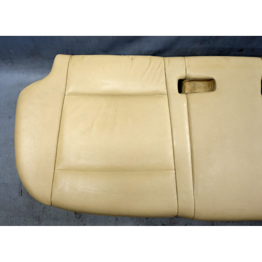 2007-2013 BMW E70 X5 SAV Rear 2nd Row Seat Bottom Bench Beige Leather