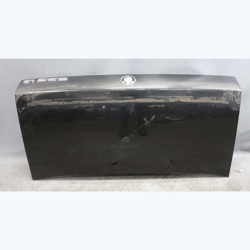 1982-1988 BMW E28 5-Series Rear Trunk Deck Lid Cover Diamond Black OEM