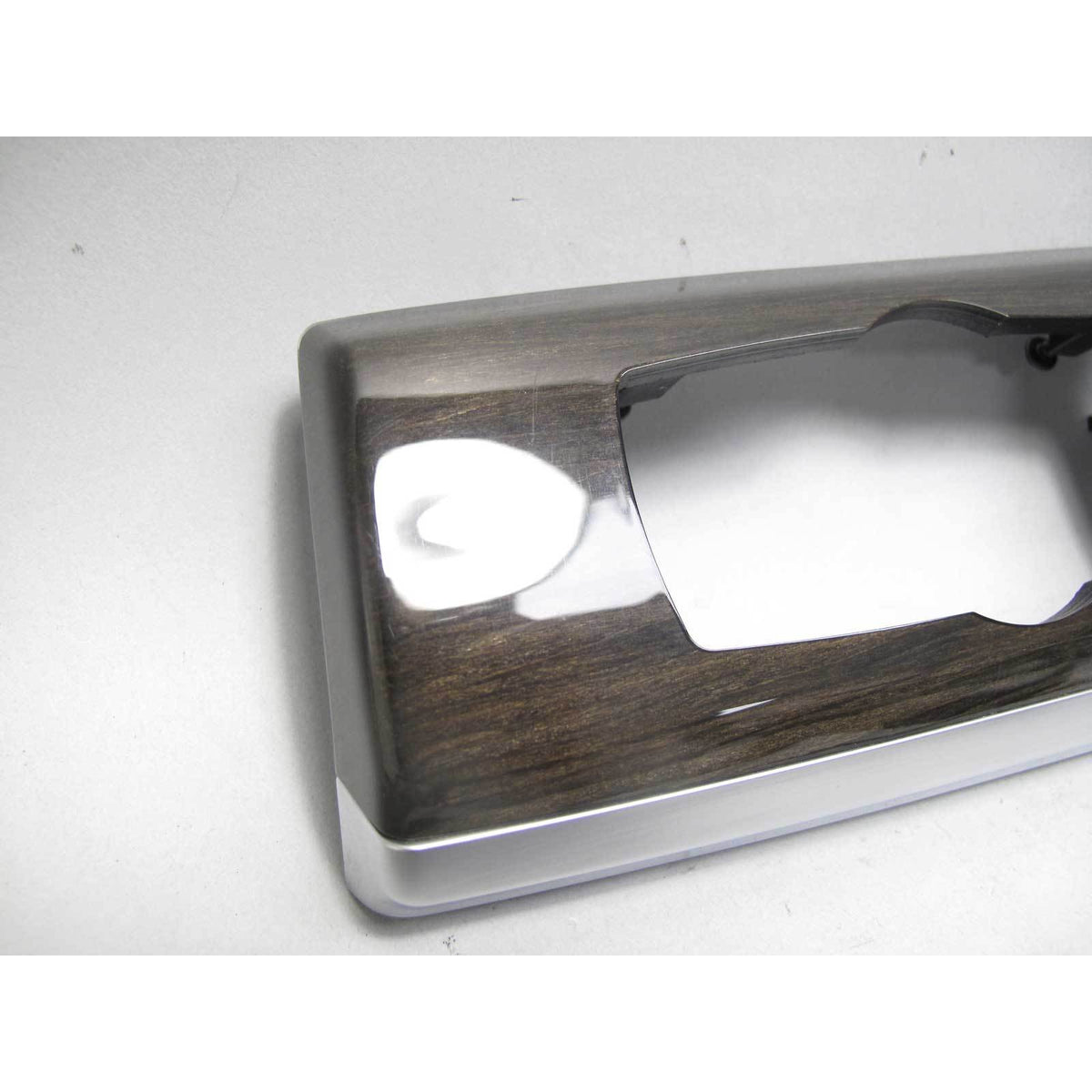 2009-2015 BMW F01 F02 7-Series Left Front Dashboard Wood Trim Fine Line USED OEM