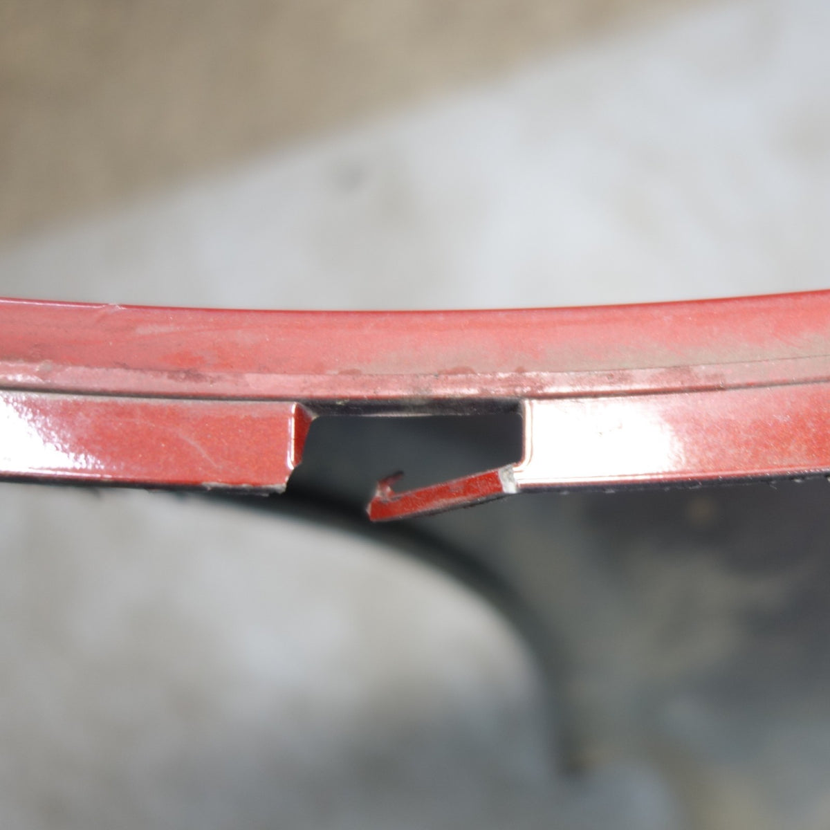 Damaged 08-13 BMW E92 E93 M3 2dr Rear Bumper Cover Panel Trim Melbourne Red OEM