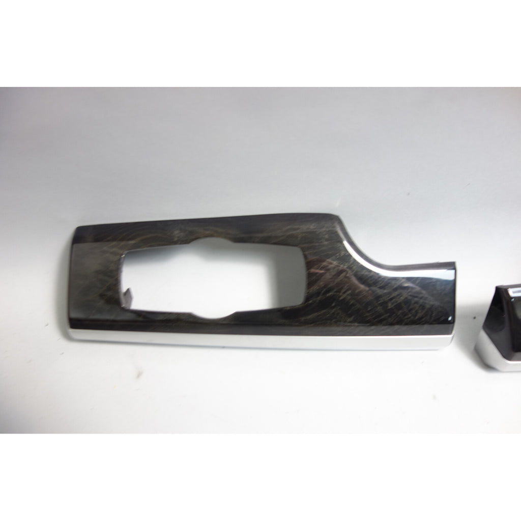 2009-2015 BMW F01 7-Series Front Dashboard Wood Trim Set Anthracite Ash OEM