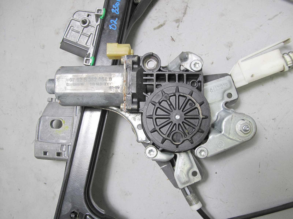 BMW E46 2dr Left Front Drivers Window Regulator w Motor 2000-2006 Genuine USED