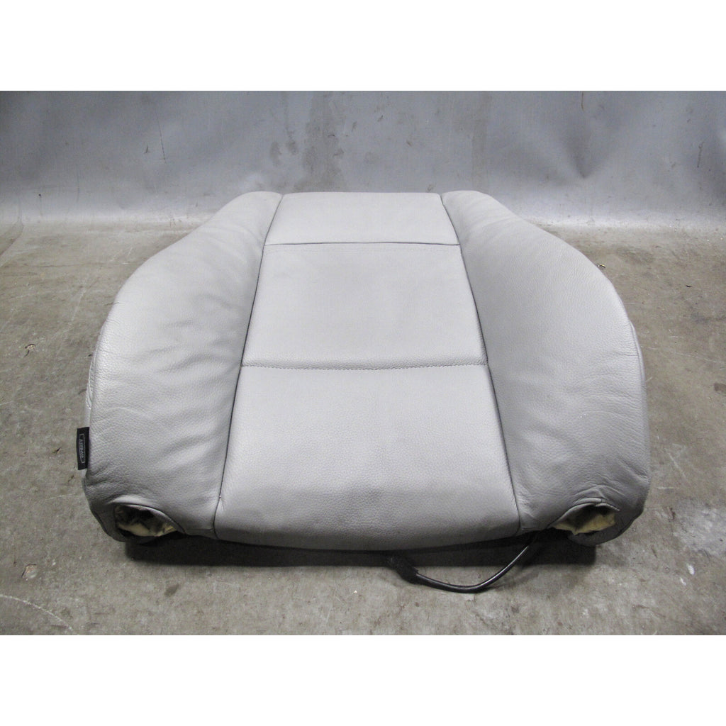 2007-2009 BMW E92 3-Series Front Right Seat Backrest Cushion Grey Leather OEM