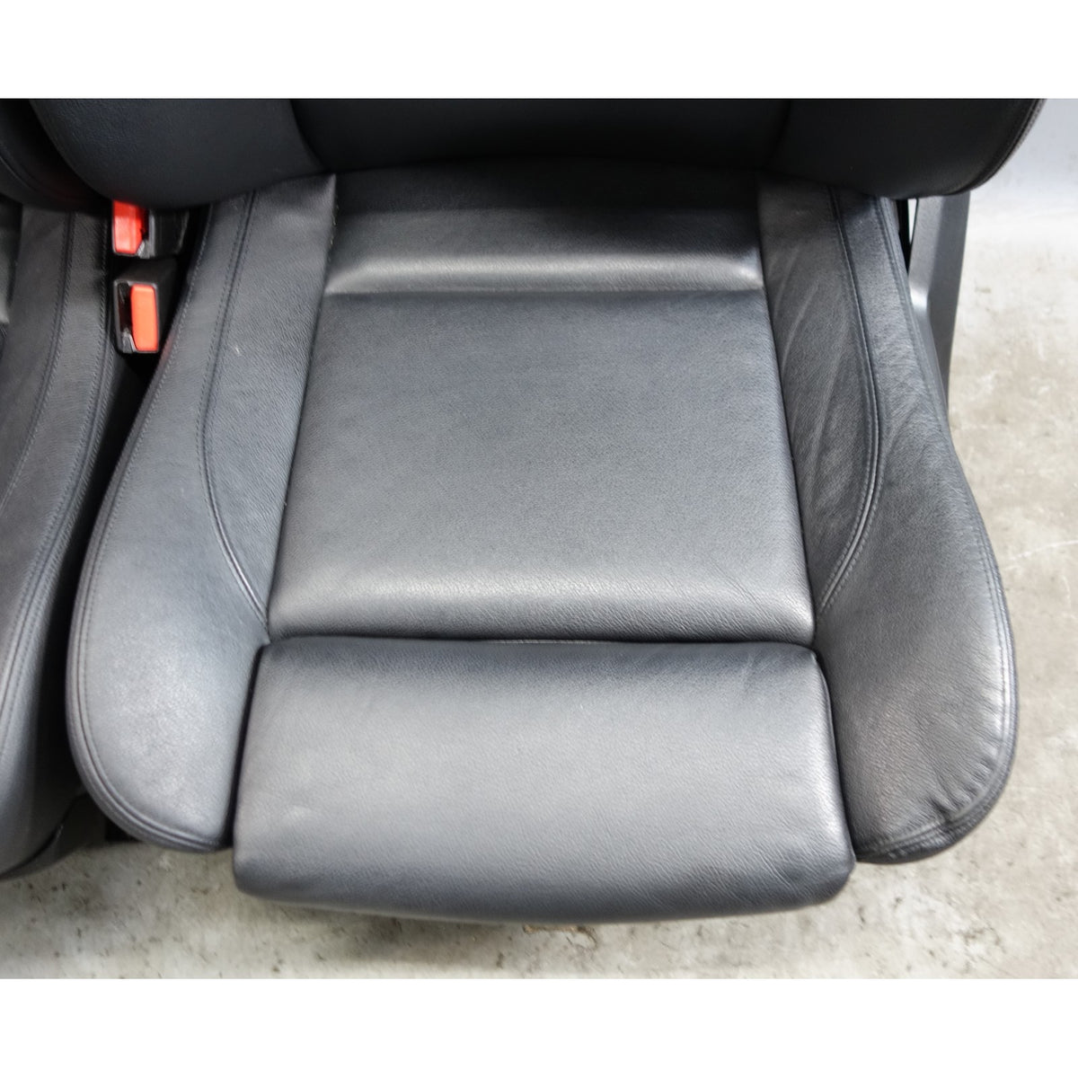 2007-2014 BMW E70 X5 E71 X6 Factory Front Sport Seat Pair Black Leather OEM
