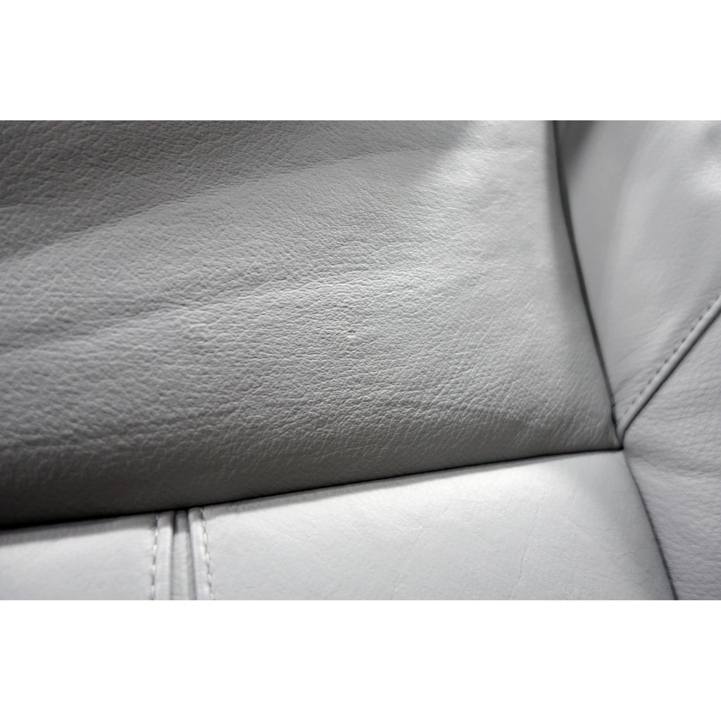 1996-2001 BMW E38 7-Series Contour Rear Seat Backrest w/o Heat Grey Leather OEM