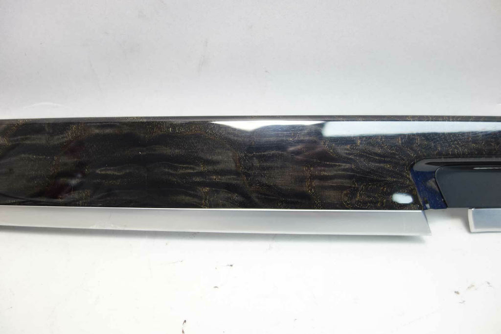 2009-2015 BMW F02 7-Series Li Long Left Rear Door Wood Trim Anthracite Ash OEM