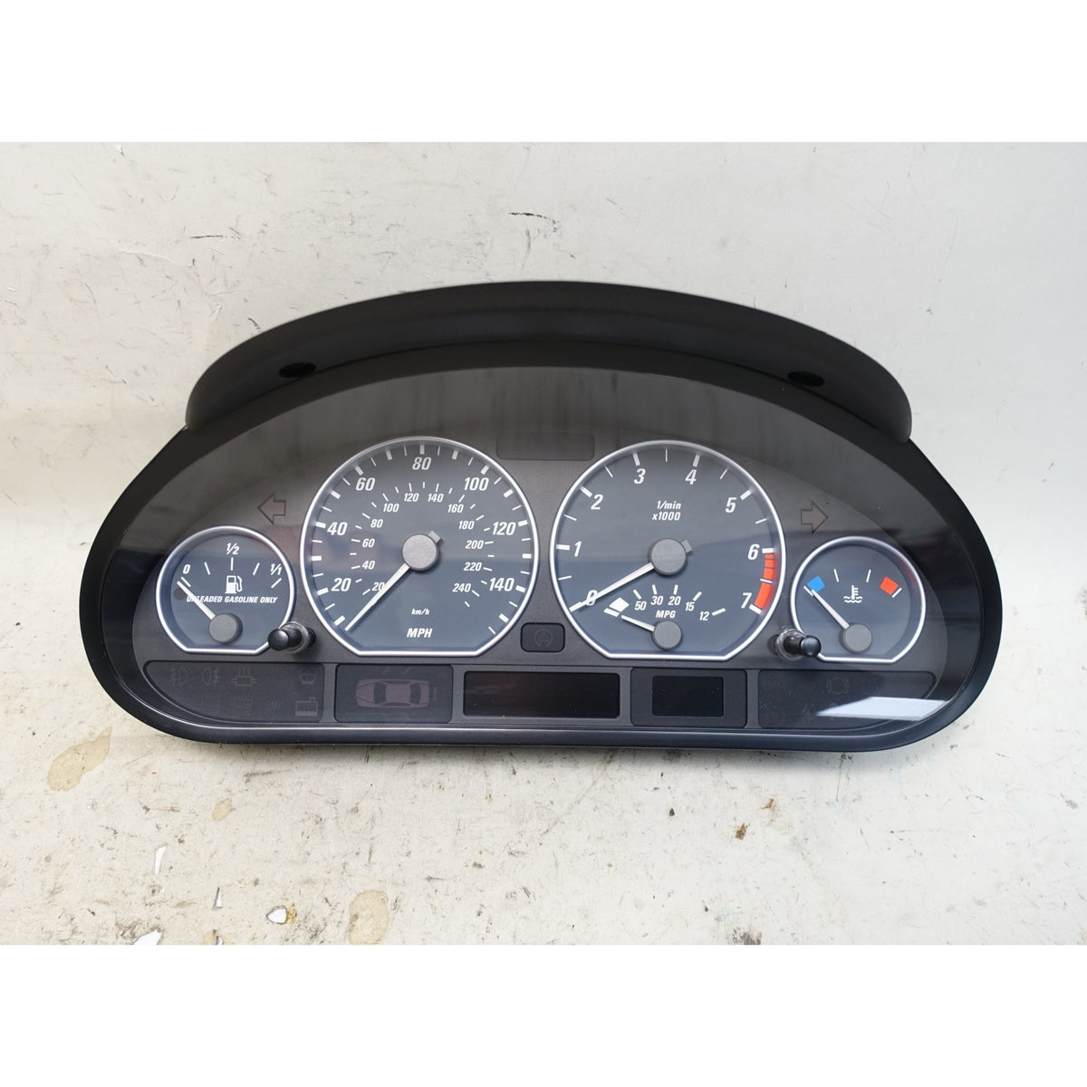 BMW E46 330Ci 2door Auto Instrument Cluster Speedometer 2001-2006 OEM