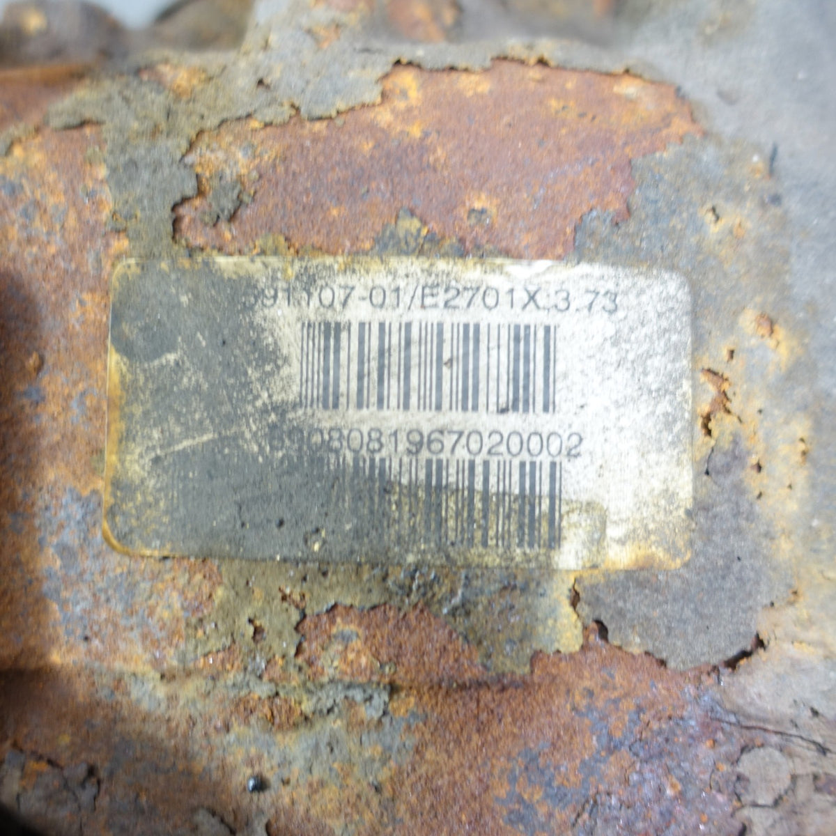 BMW E82 E88 128i 1-Series Rear Differential Carrier 3.73 Auto OEM 2008-2013