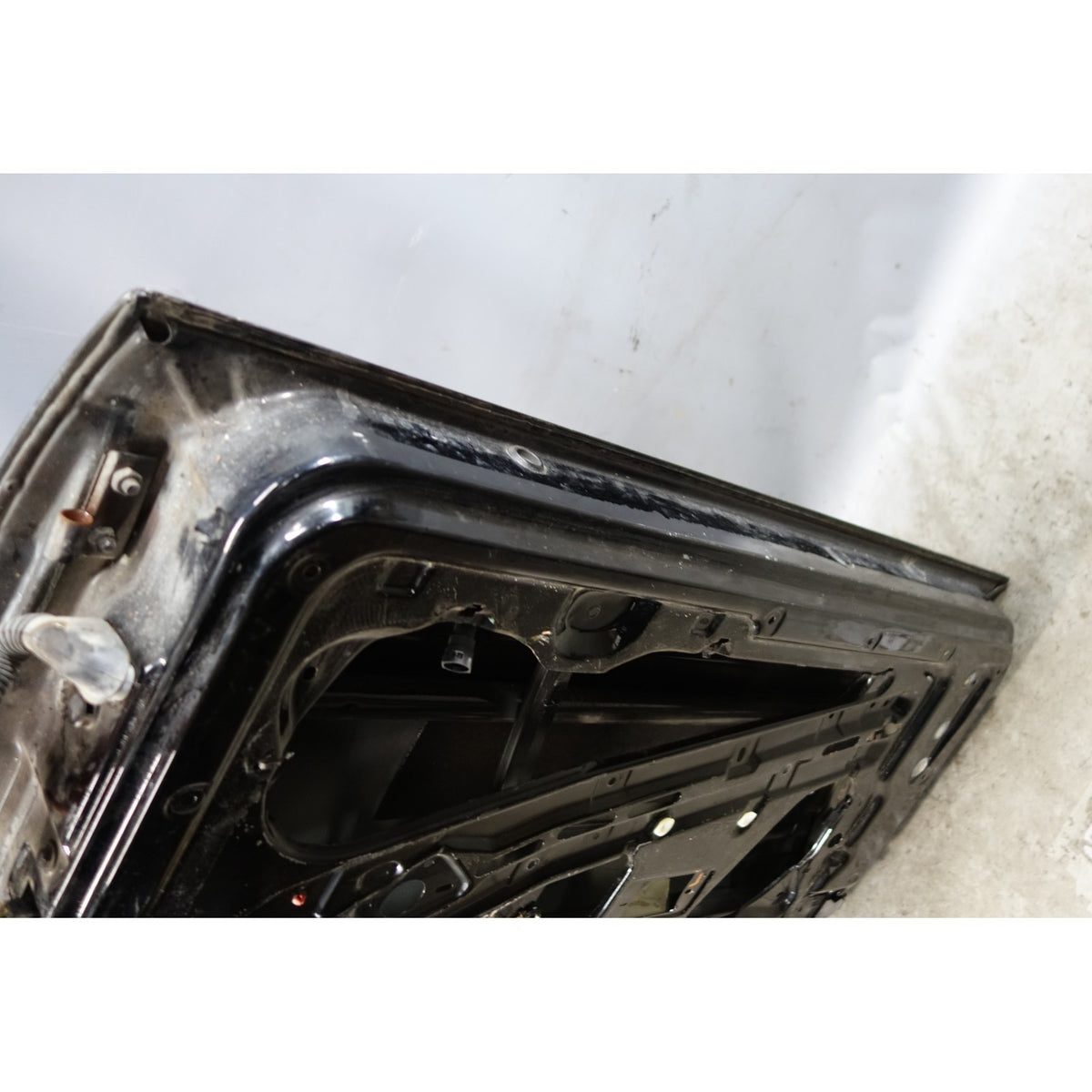 87-93 BMW E30 3-Series Convertible Cabrio Left Driver Door Shell Black OEM