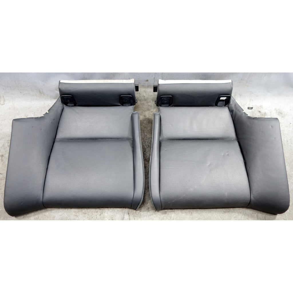 2007-2010 BMW E92 3-Series Folding Rear Seat Bench Bottom Cushion Black Leather