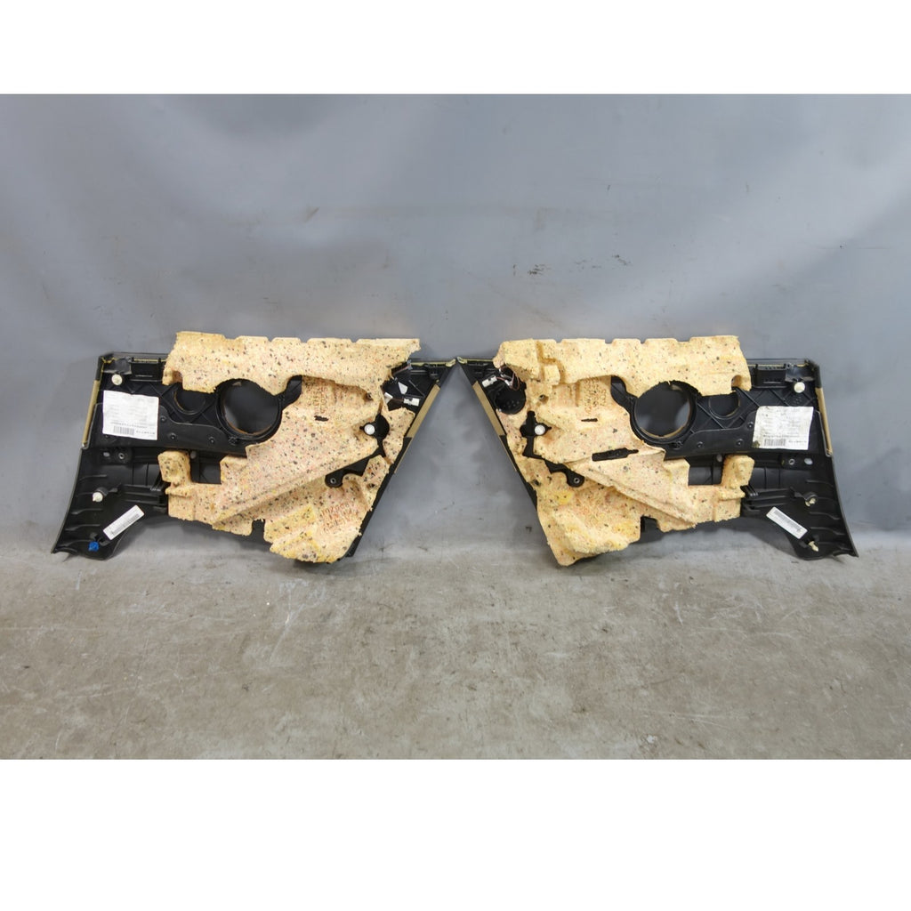 08-13 BMW E93 M3 Convertible Rear Interior Lateral Trim Panel Bamboo Beige OEM