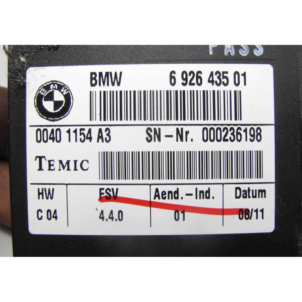 2008-2016 Mini BMW E70 X5 Seat Control Module ECU Front Passenger Rear OEM
