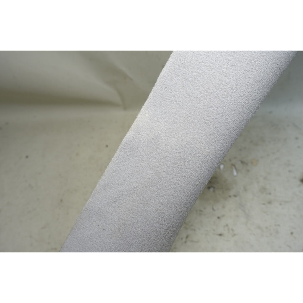 Damaged BMW E39 Right Front Windshield A Pillar Cover Grey 1998-2003 OEM