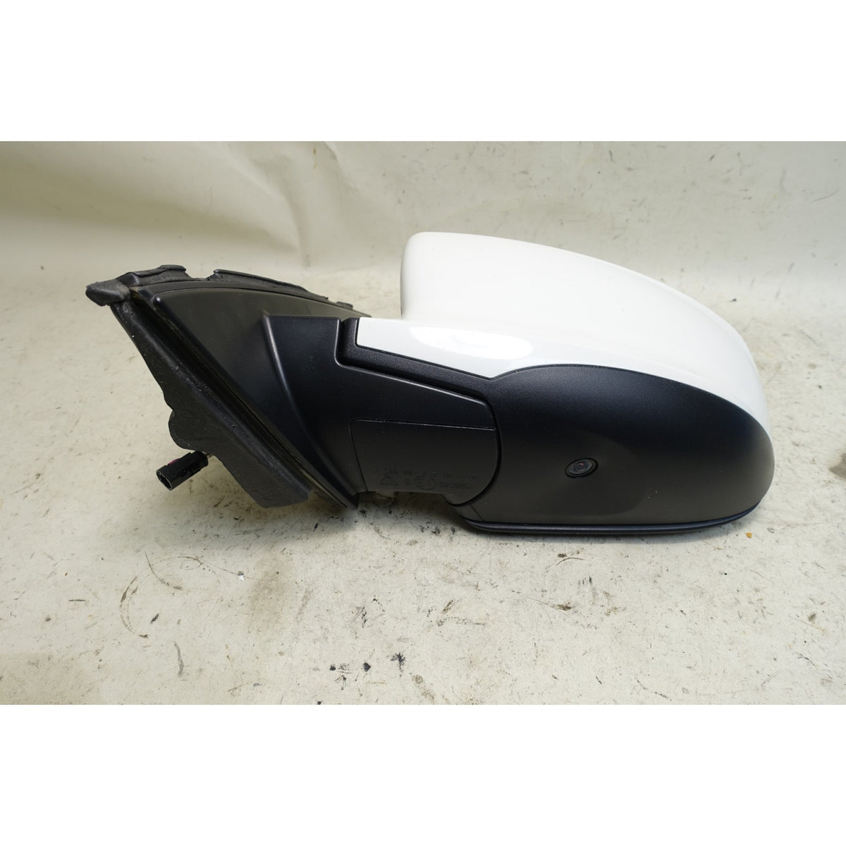 BMW E70 X5M Left Folding Side Mirror Camera Alpine White 300 2011-2013 OEM