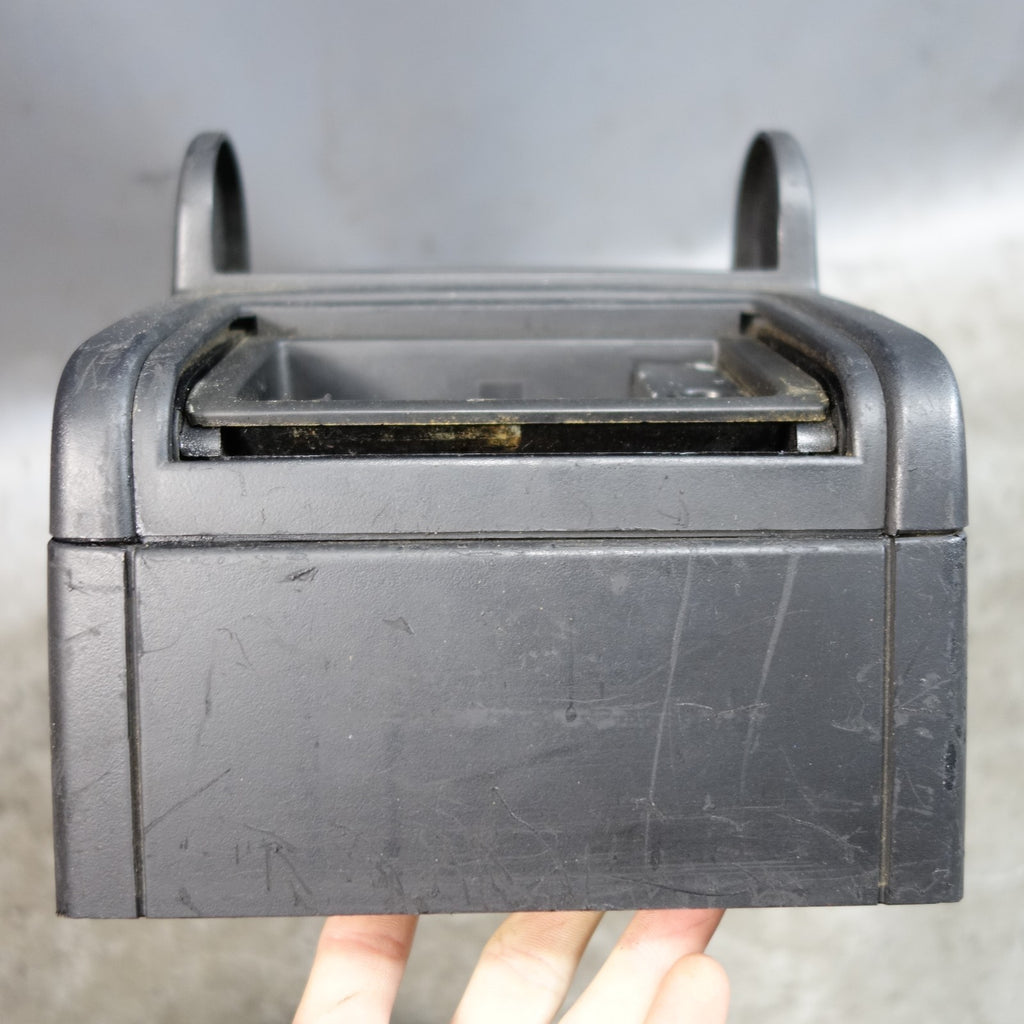00-06 BMW E46 3-Series Convertible Front Armrest Center Console Black Bare OEM