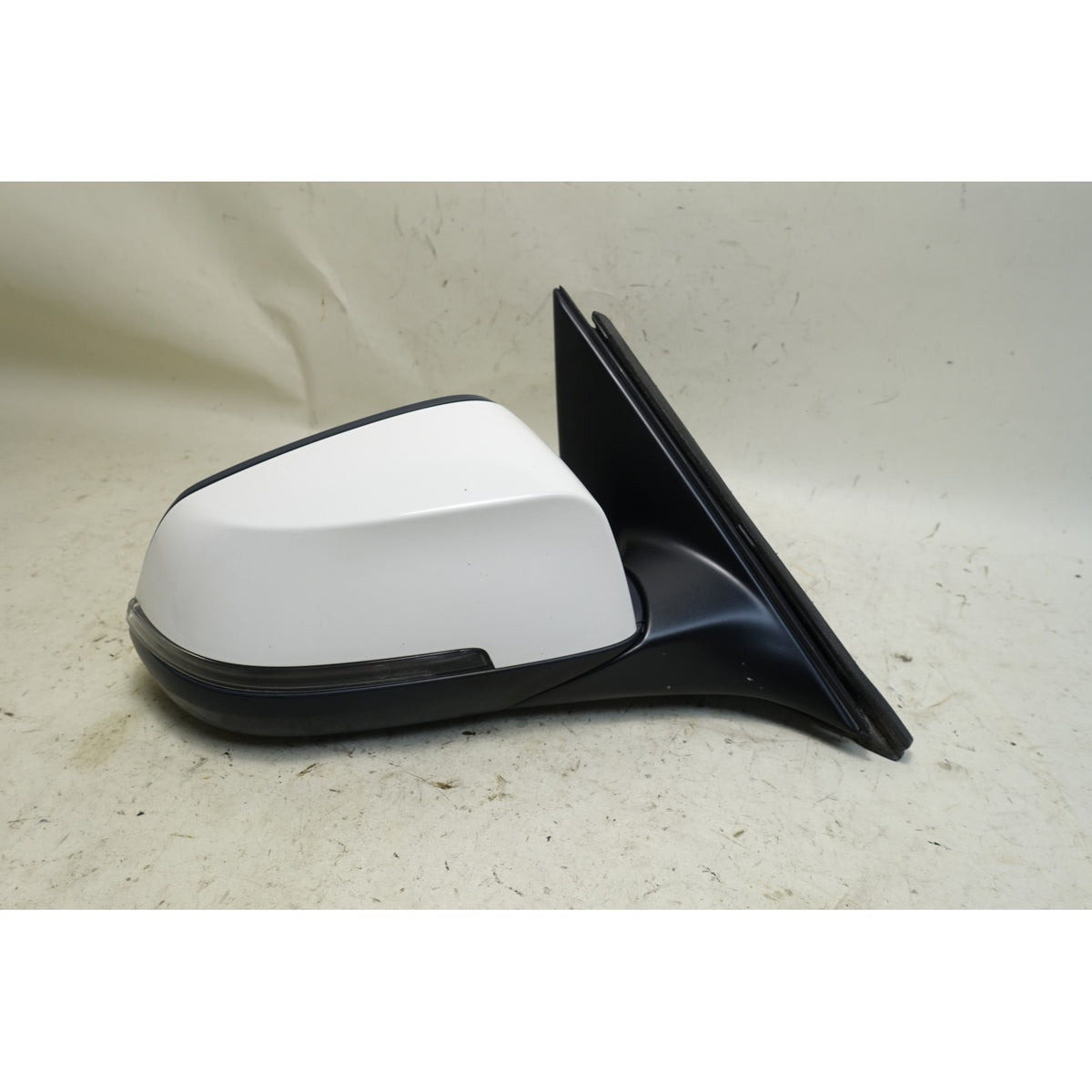 14-16 BMW F10 5-Series LCI Right Outside Power-Fold Side Mirror Alpine White OEM