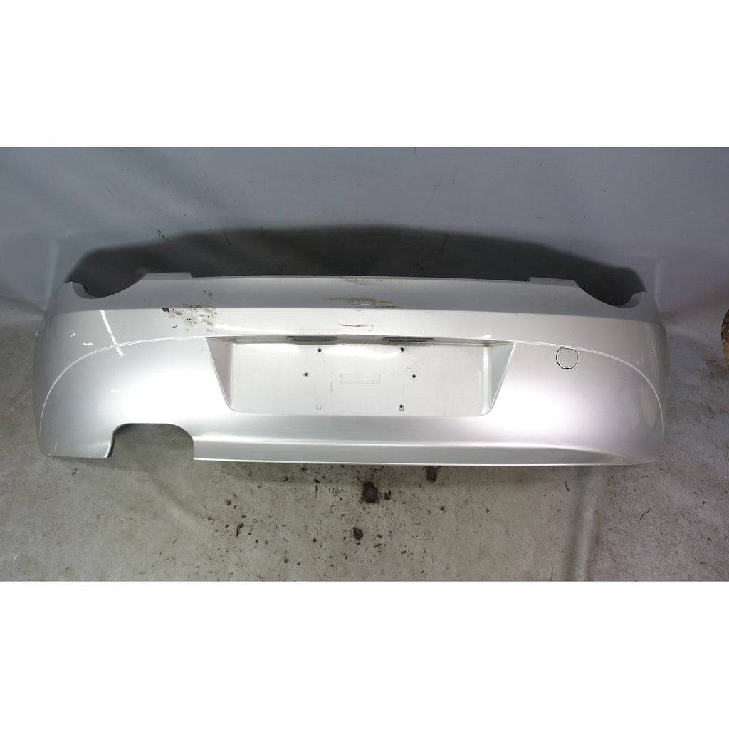Damaged 03-05 E85 Z4 Factory Early Rear Bumper Cover Trim Titanium Silver OEM