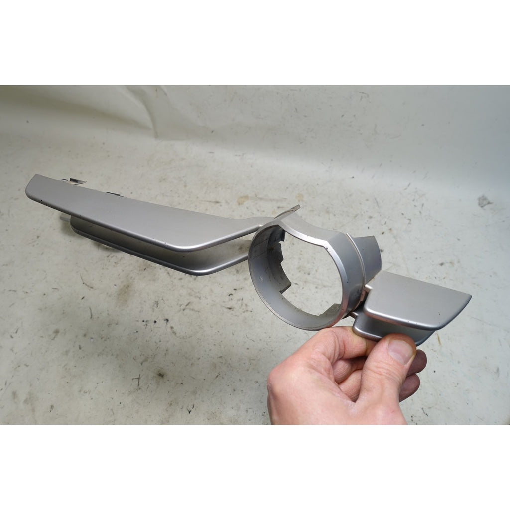 2000-2003 BMW E46 3-Series Coupe Front Bumper Fog Light Trim Pair Titanium OEM