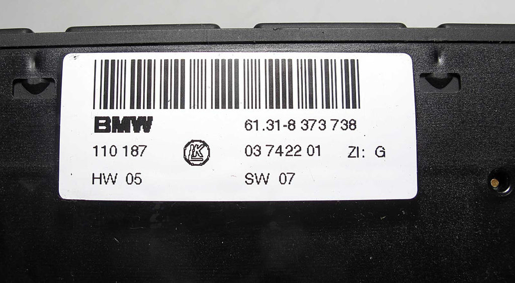 BMW E53 X5 SAV Front Center Console Switch Unit Heat Hill-Descent PDC 2000-2004