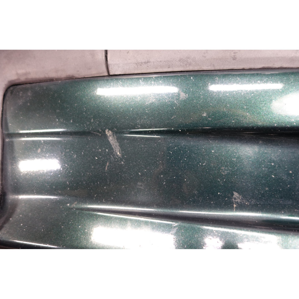 Damaged 99-01 BMW E46 3-Series 4-Door Early Front Bumper Cover Oxford Green OEM