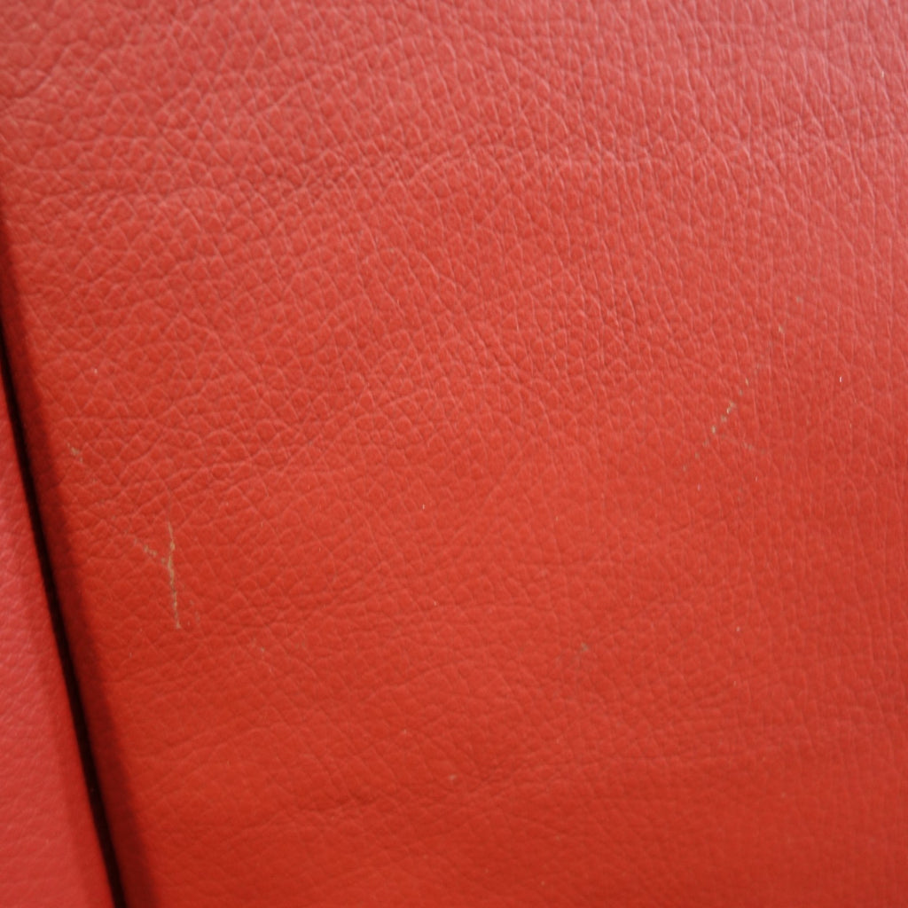 2009-2011 BMW E88 1-Series Convertible Rear Seat Bottom Cushion Red Leather OEM