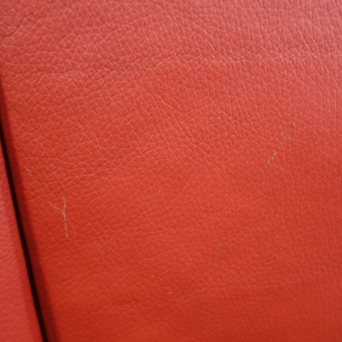 2009-2011 BMW E88 1-Series Convertible Rear Seat Bottom Cushion Red Leather OEM