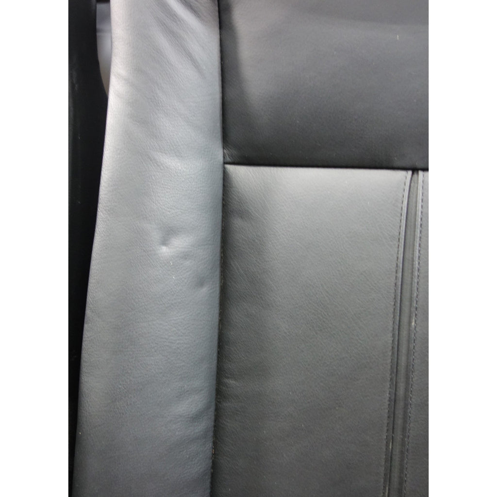 1995-2001 BMW E38 7-Series Heated Rear Seat Backrest Back Black Leather OEM
