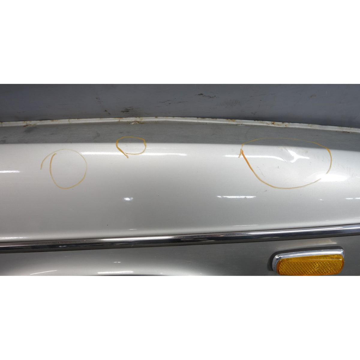 Damaged 69-76 BMW E3 3.0 2800 Sedan Front Right Fender Panel Silver OEM