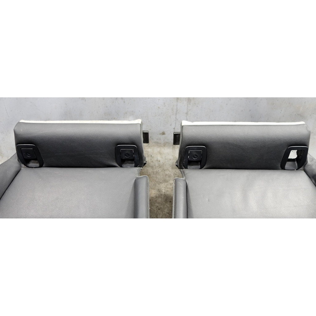 2007-2010 BMW E92 3-Series Folding Rear Seat Bench Bottom Cushion Black Leather