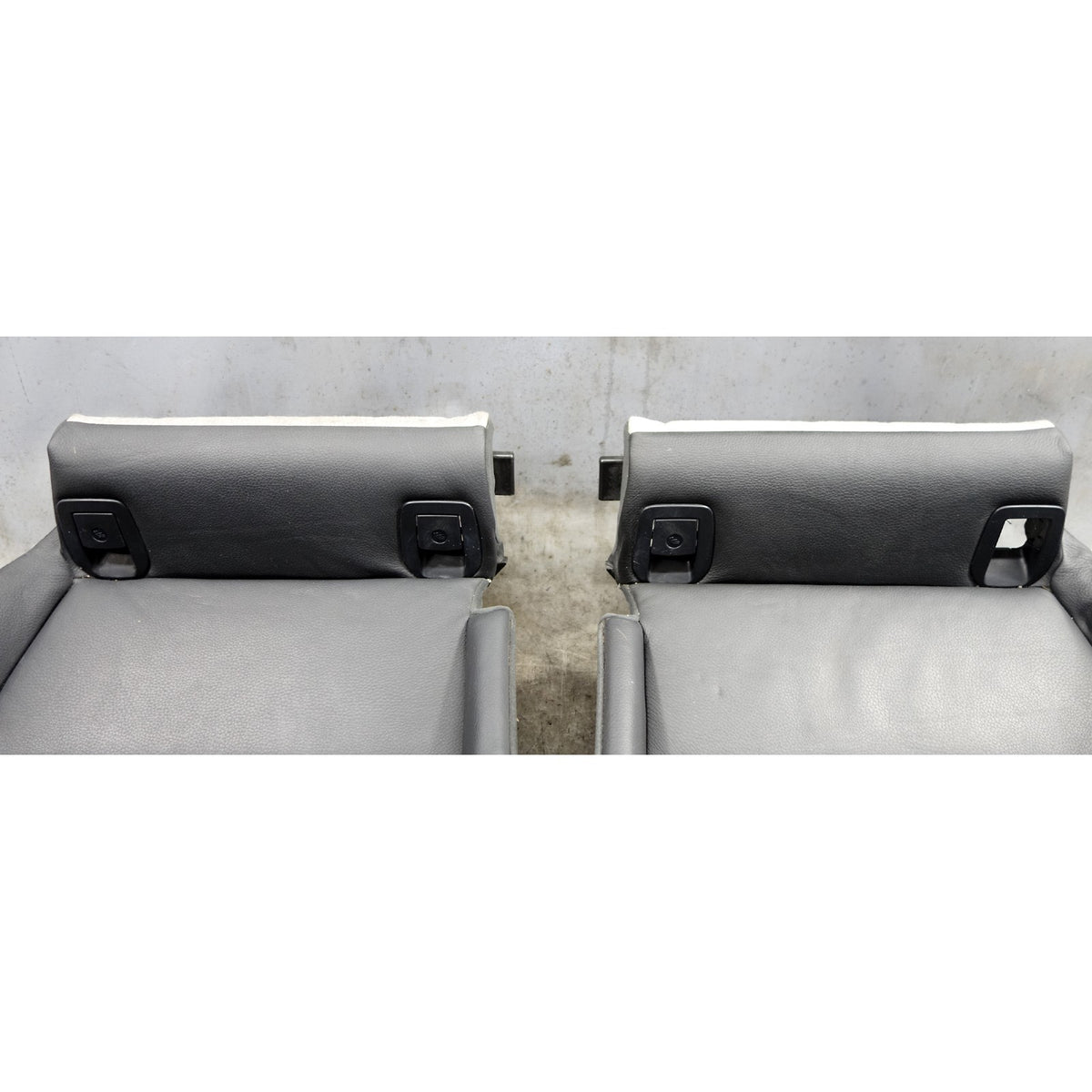 2007-2010 BMW E92 3-Series Folding Rear Seat Bench Bottom Cushion Black Leather