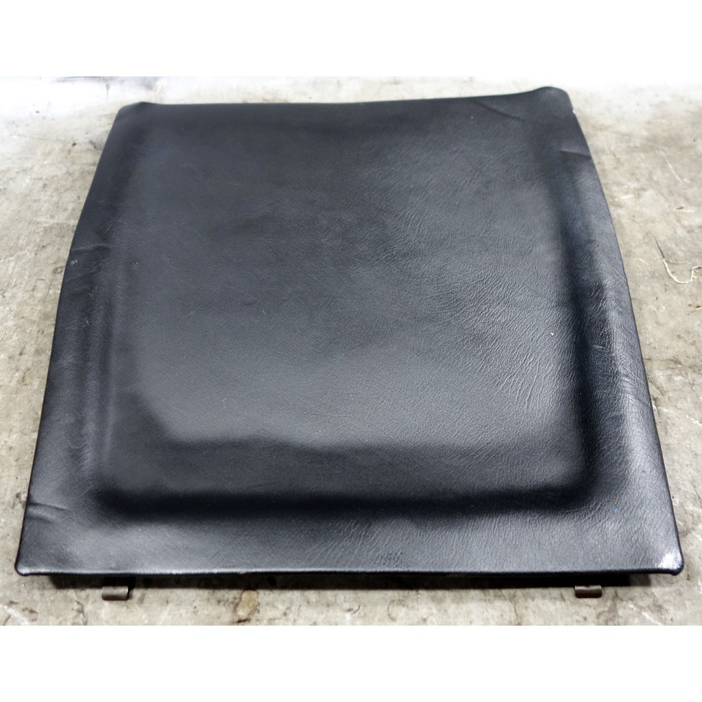 1984-1991 BMW E30 Front Basic Seat Backrest Cover Black Leather OEM