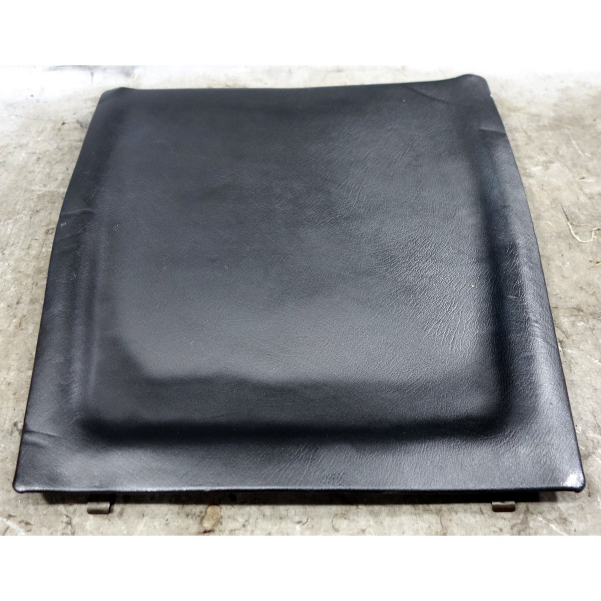1984-1991 BMW E30 Front Basic Seat Backrest Cover Black Leather OEM