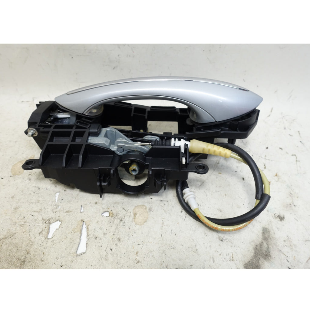 BMW F10 F12 Left Rear Exterior Door Handle Glacier Silver A83 2011-2016 OEM