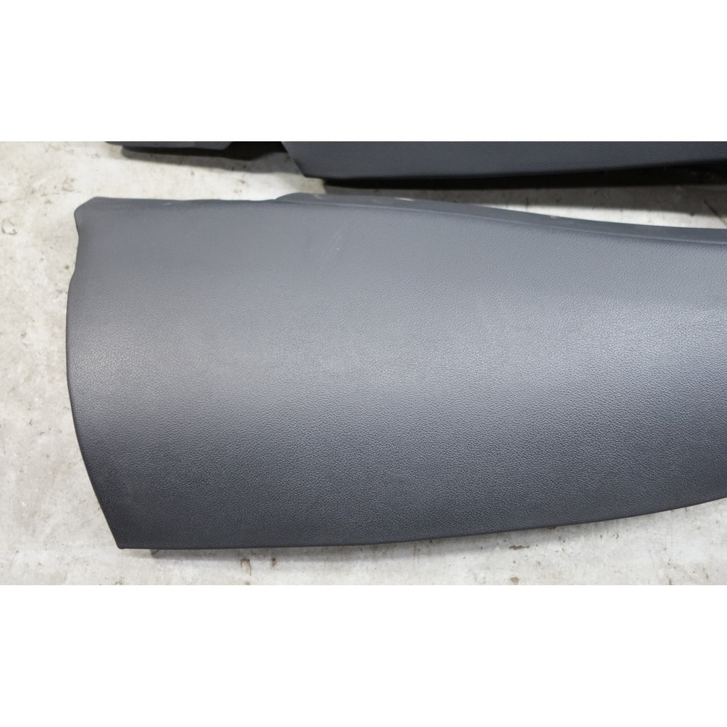 19-25 BMW G20 3-Series Rear Folding Seat Side Bolster Pair Black Leather OEM