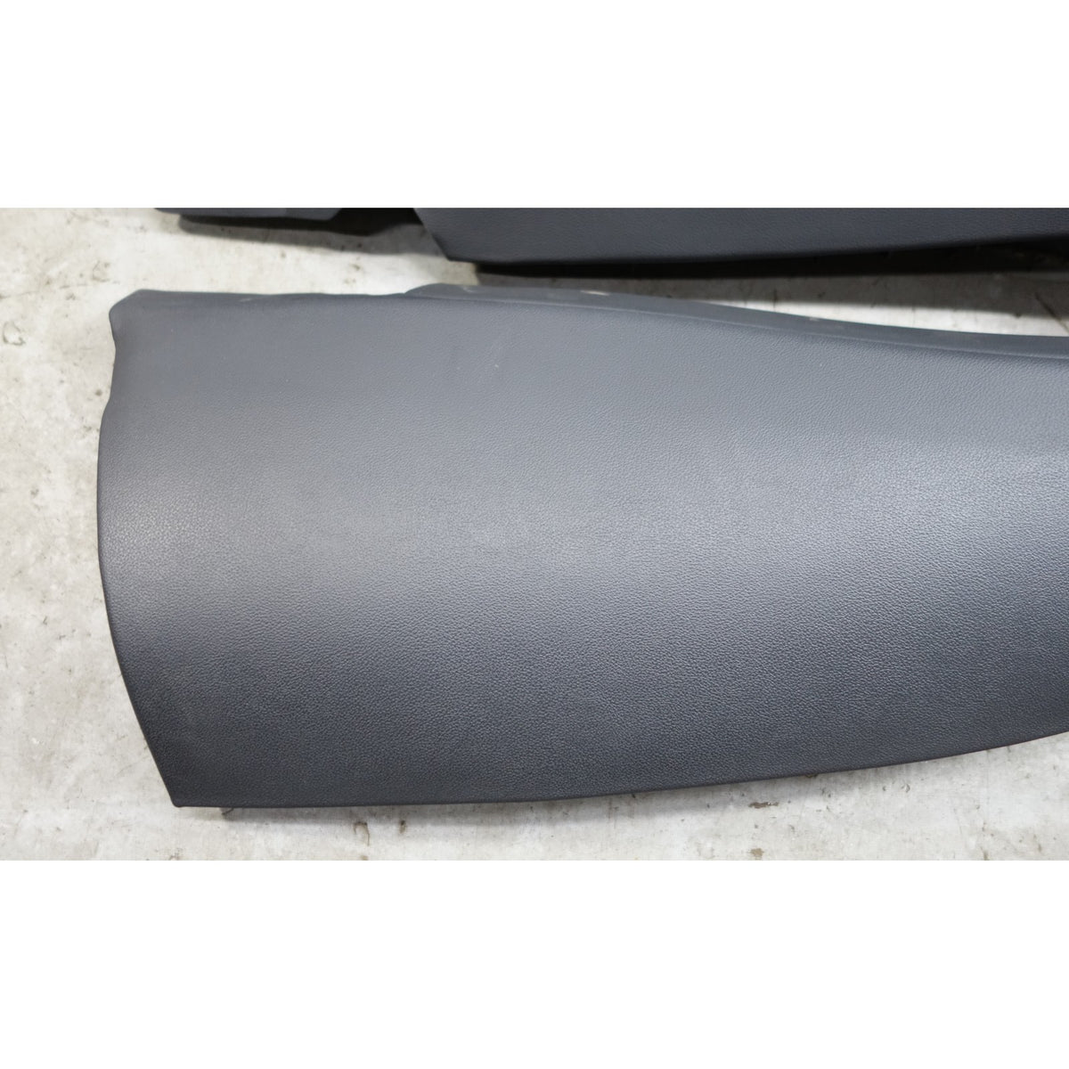 19-25 BMW G20 3-Series Rear Folding Seat Side Bolster Pair Black Leather OEM